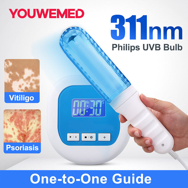 BU-1 home narrowband UVB device with Philips UVB lamp and timer
