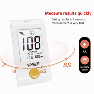 Blood Glucose Meter(GLM-73 Black orange )