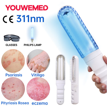 311nm NB-UVB Home Phototherapy Lamp, Philips Lamp, BU-1S