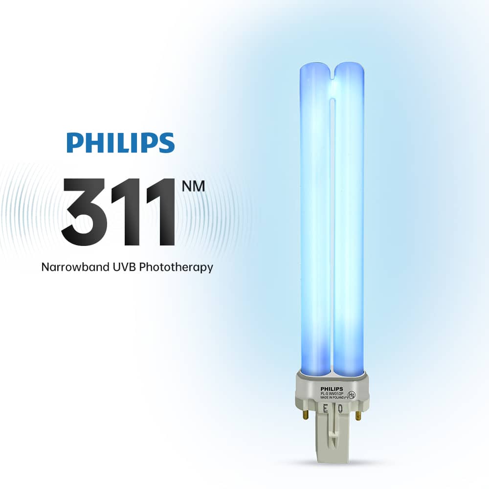Philips Ultraviolet Phototherapy Lamp Tube | PL-S 9W 01 2P